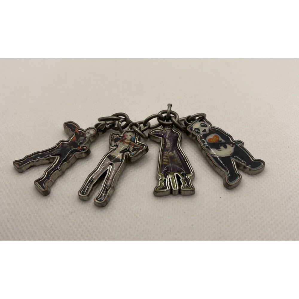 DC Comics Suicide Squad Metal Key Chain Keyring